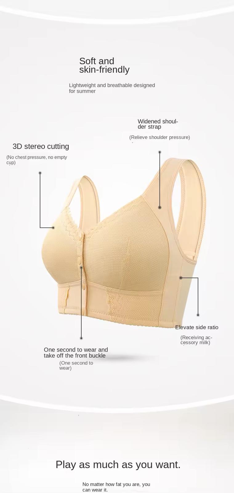 Soutien Gorge Confortable à fermeture frontale